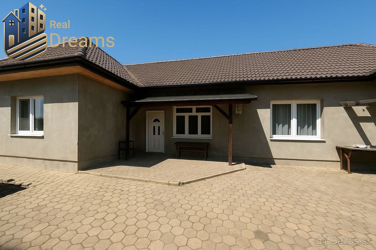 Rodinný dom pre dve generácie alebo podnikanie – Tešedíkovo