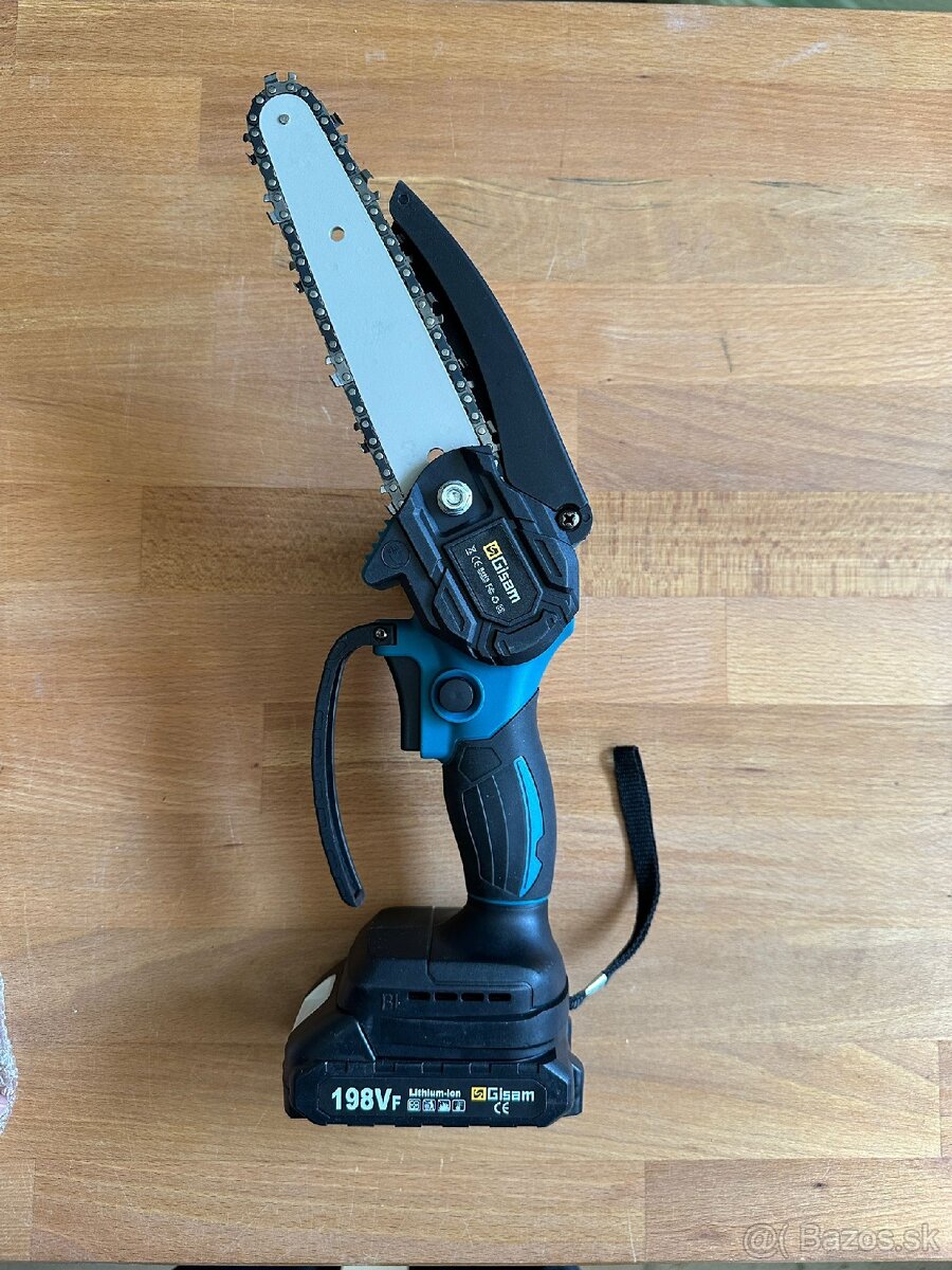 Mini aku retazova pila Brushless motor 6/8” (Makita baterky)