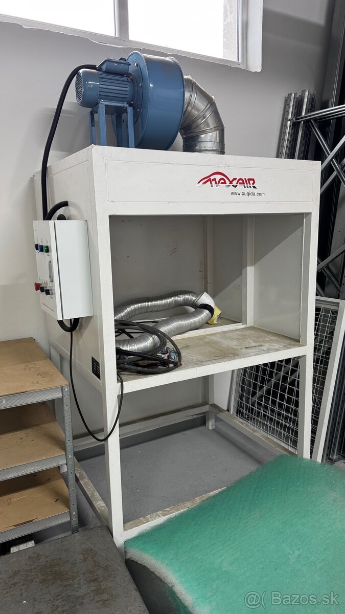 Lakovaci/striekaci BOX s odsavanim