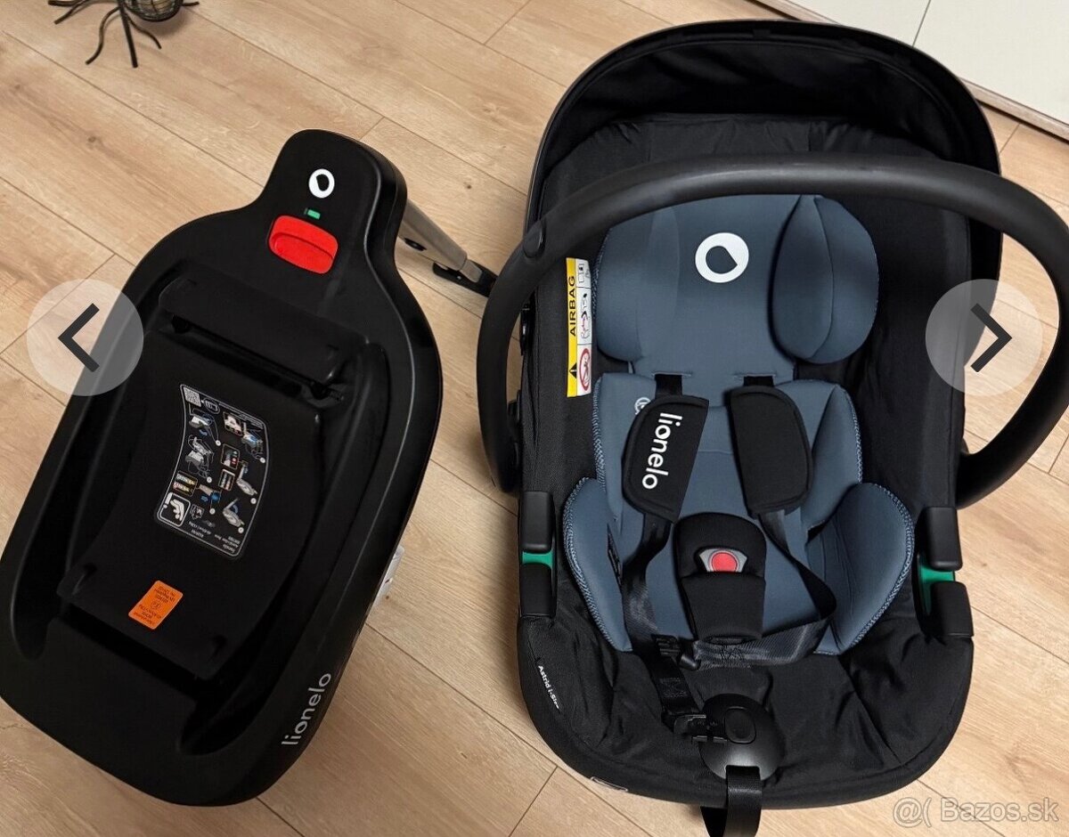 Autosedačka (vajíčko) Lionelo astrid i-size+ Isofix