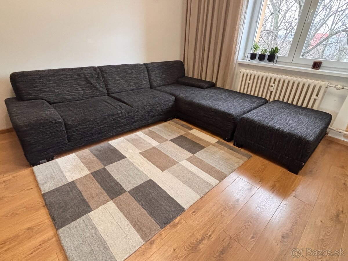 Sedacia suprava s taburetkou a vankúšmi INTER STYLE