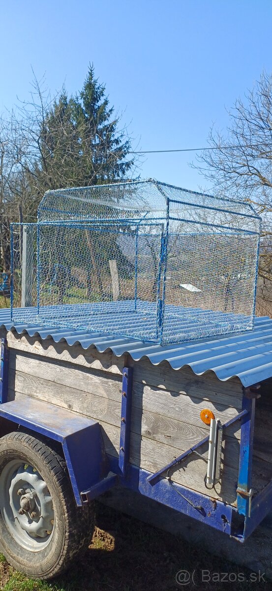 Predám volieru na prepravu hydiny.