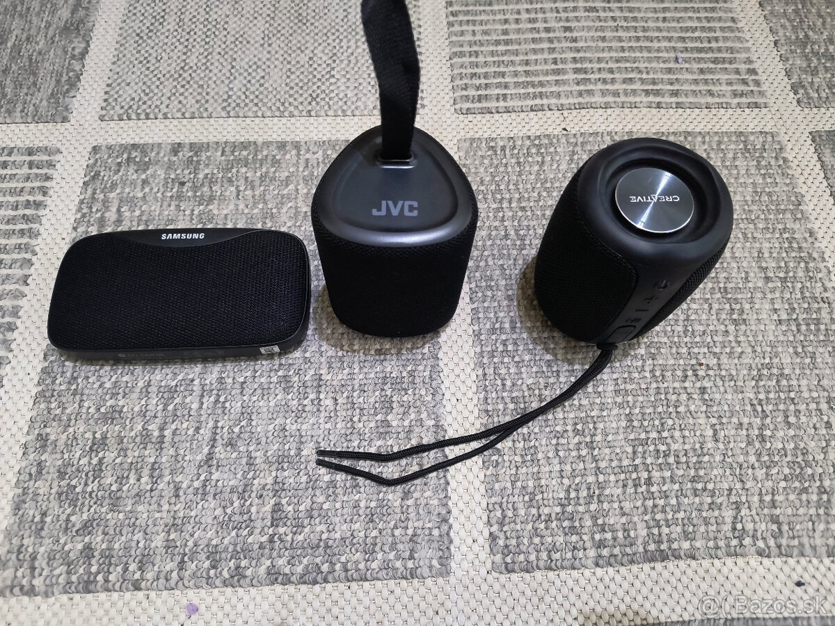 Predám málo používané bluetooth reproduktory