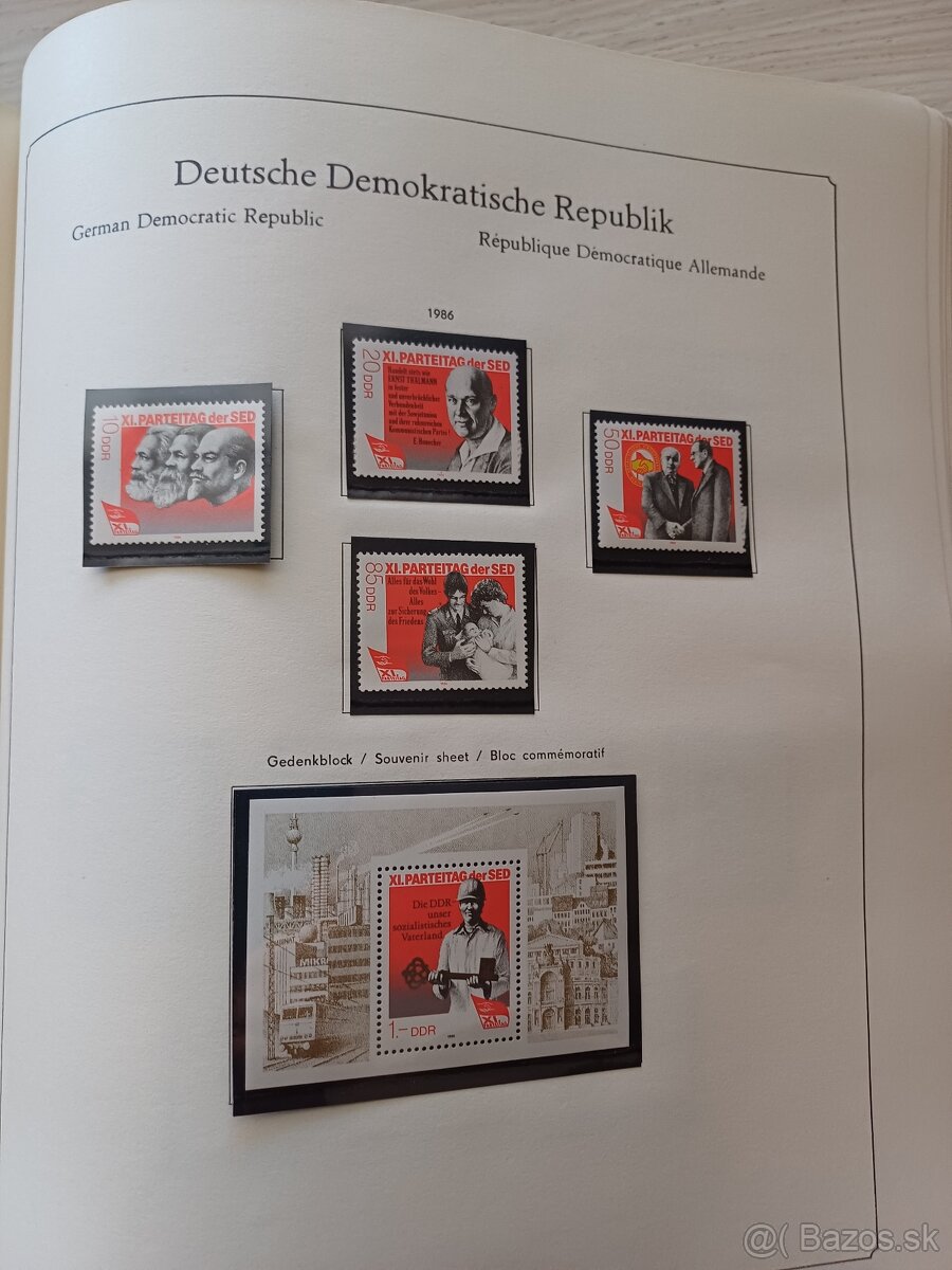 Predám zbierku NDR