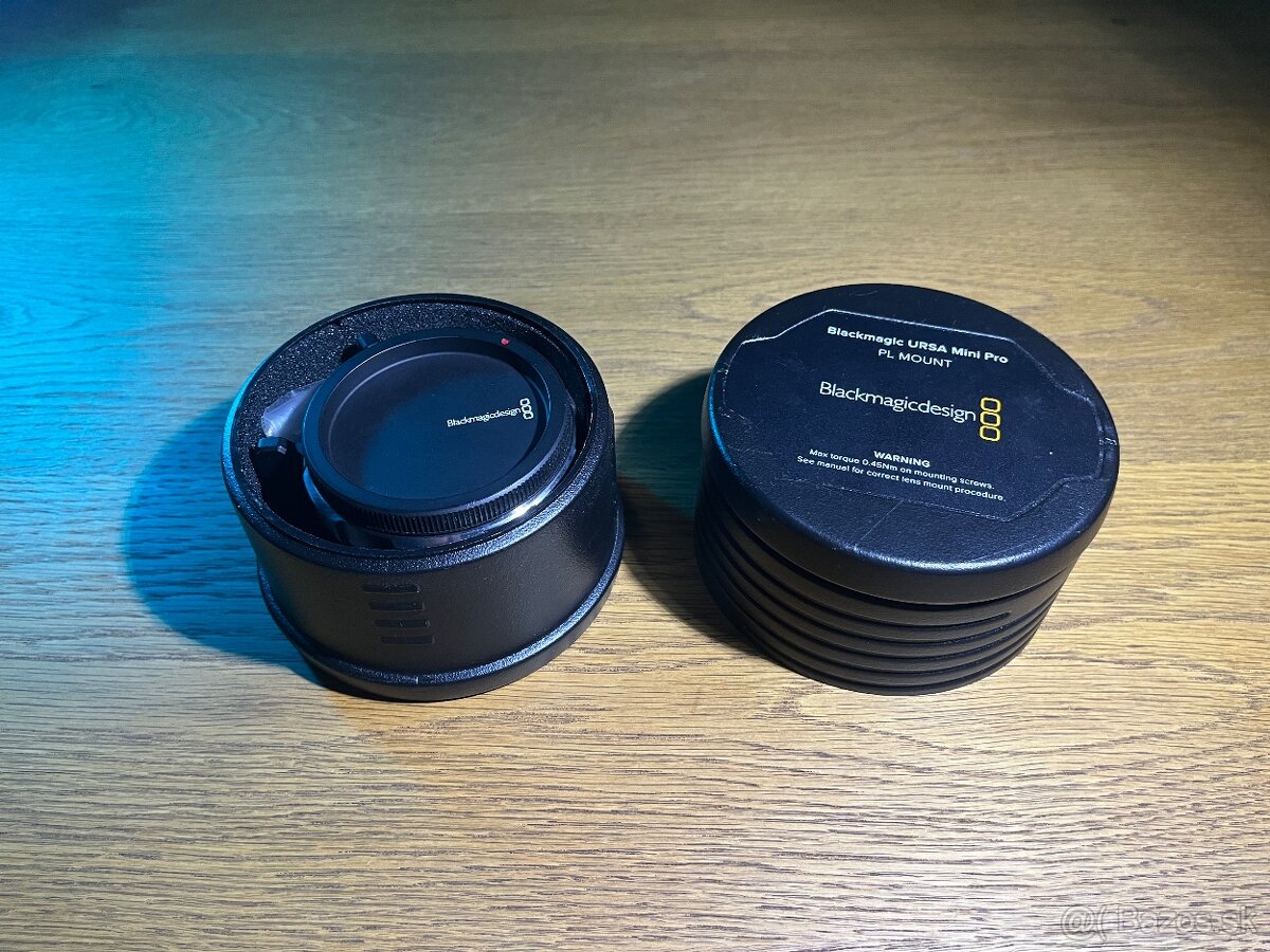 Blackmagic URSA Mini Pro PL mount