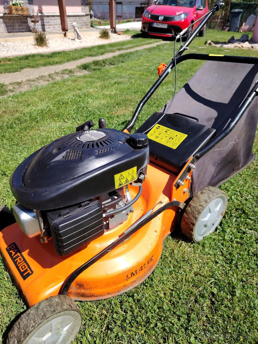 Predám pokazený patriot kosačku ohv benzínové