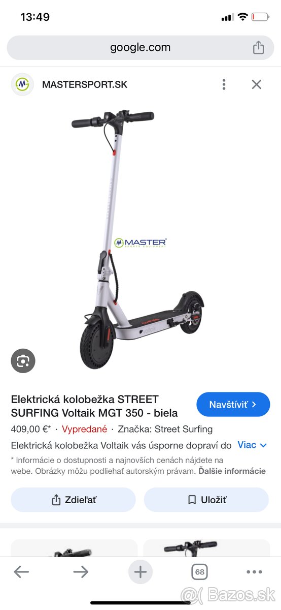 Elektricka kolobezka