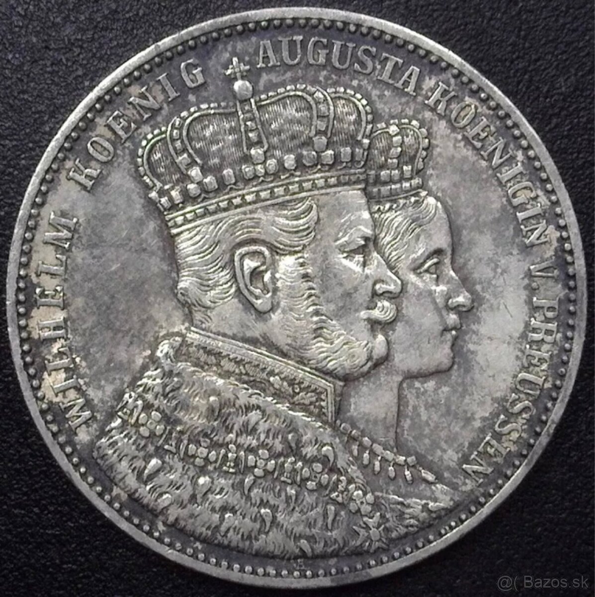 Toliar William I. 1861 Prusko