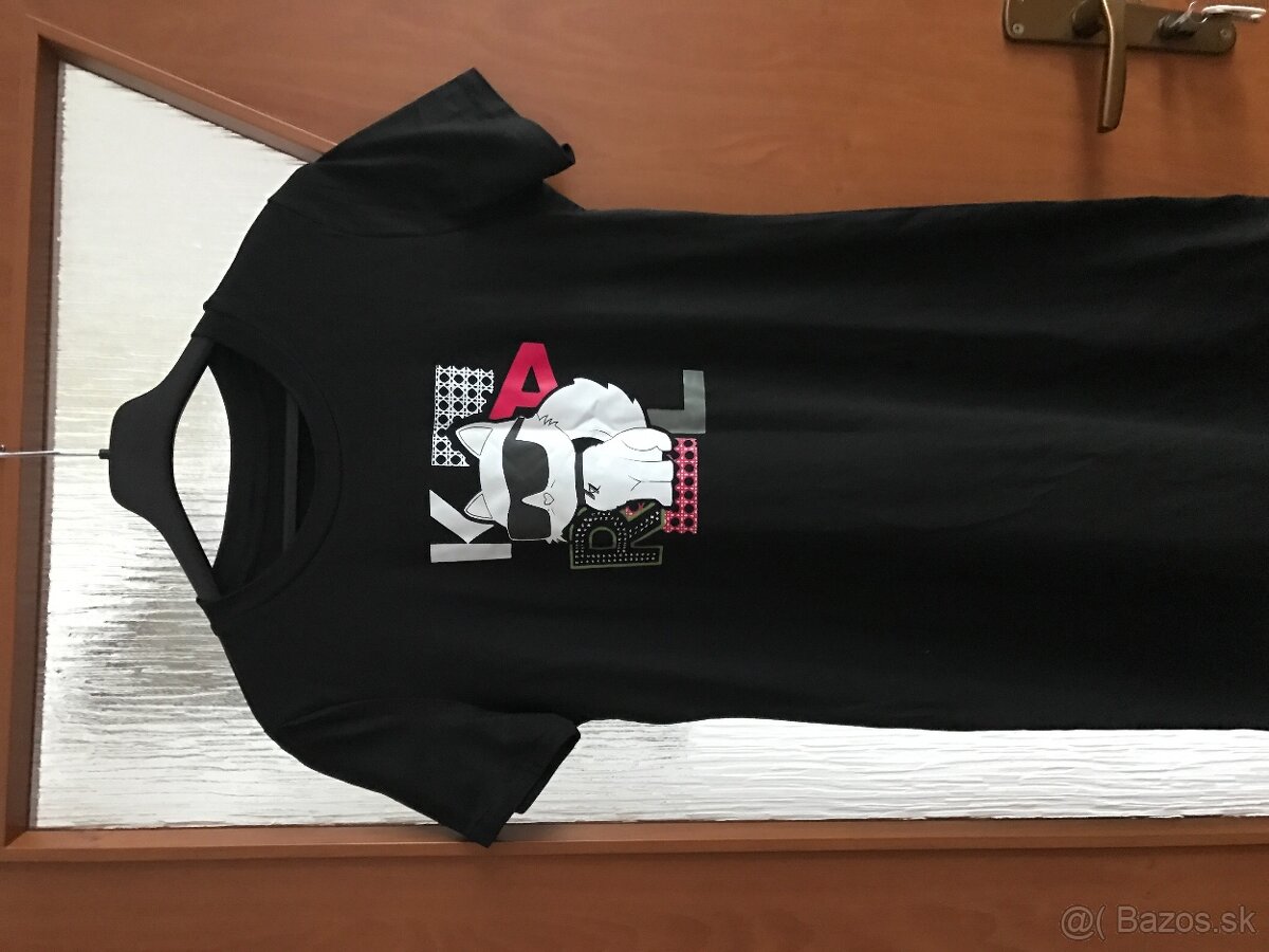 NOVÉ KARL LAGERFELD saty black S/M