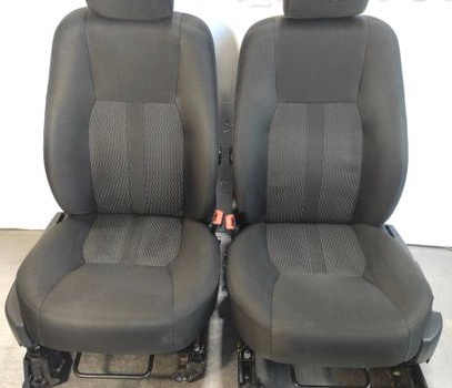 sedadlá pre DISCOVERY 4 čierne texil Airbag. L+R