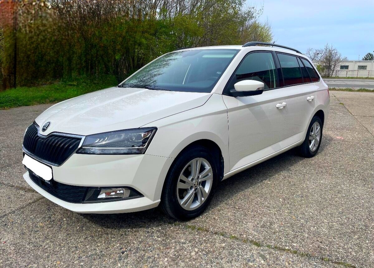 Škoda Fabia 3 Combi 2022 1,0 TSI 70KW 1.Majiteľ