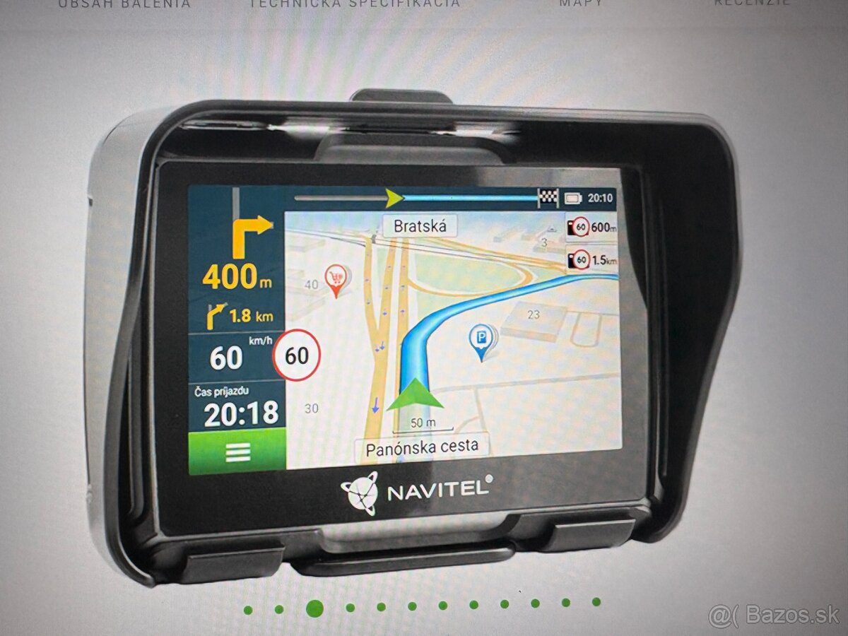 predám navigáciu NAVITEL G550
