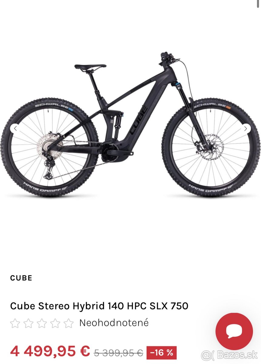 Cube Stereo Hybrid 140 HPC