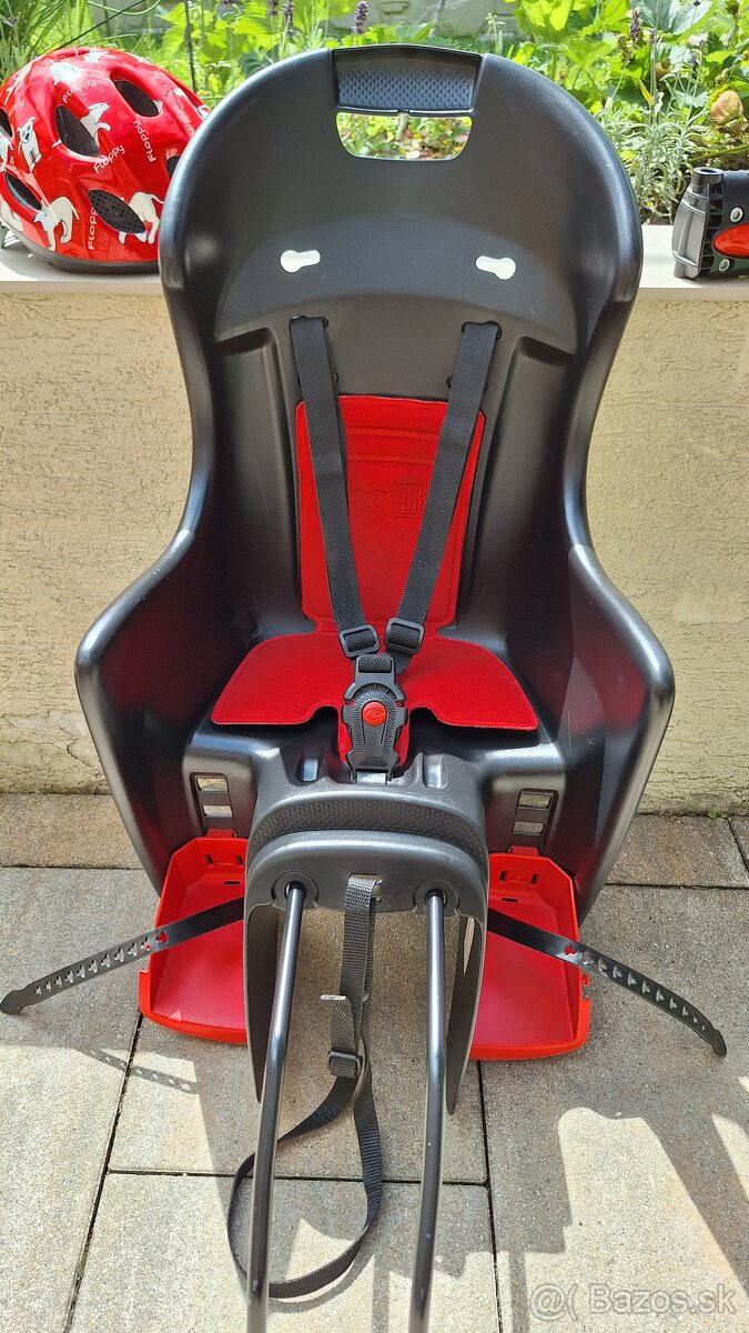 Detská sedačka na bicykel zadná