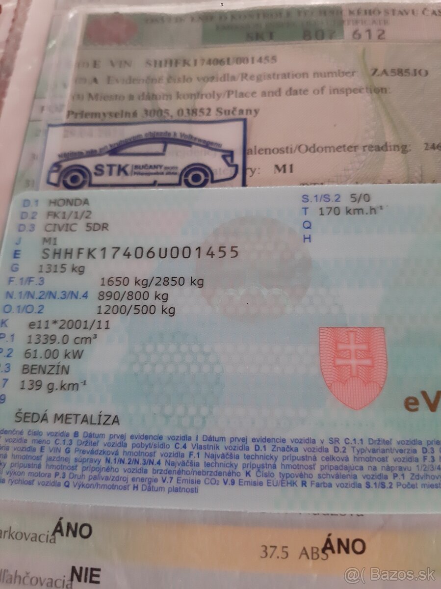 Predám Hondu Civic