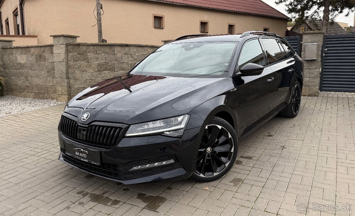 Škoda SUPERB SPORTLINE 2.0TDi DSG 140kW WEBASTO/MATRIX/ŤAŽNÉ