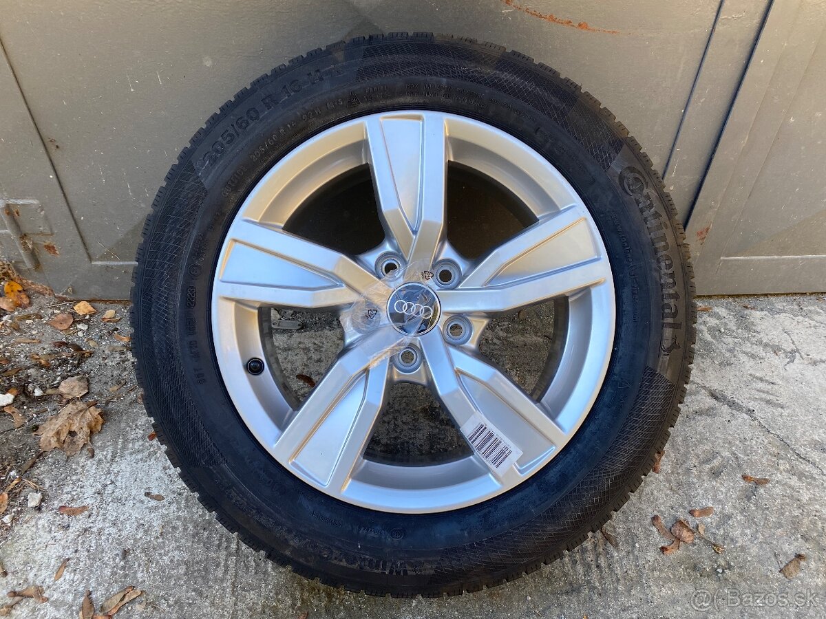 ✅ R16 ®️ Originál Audi A4 S Line 5x112 ✅ Zima 205/60 Conti