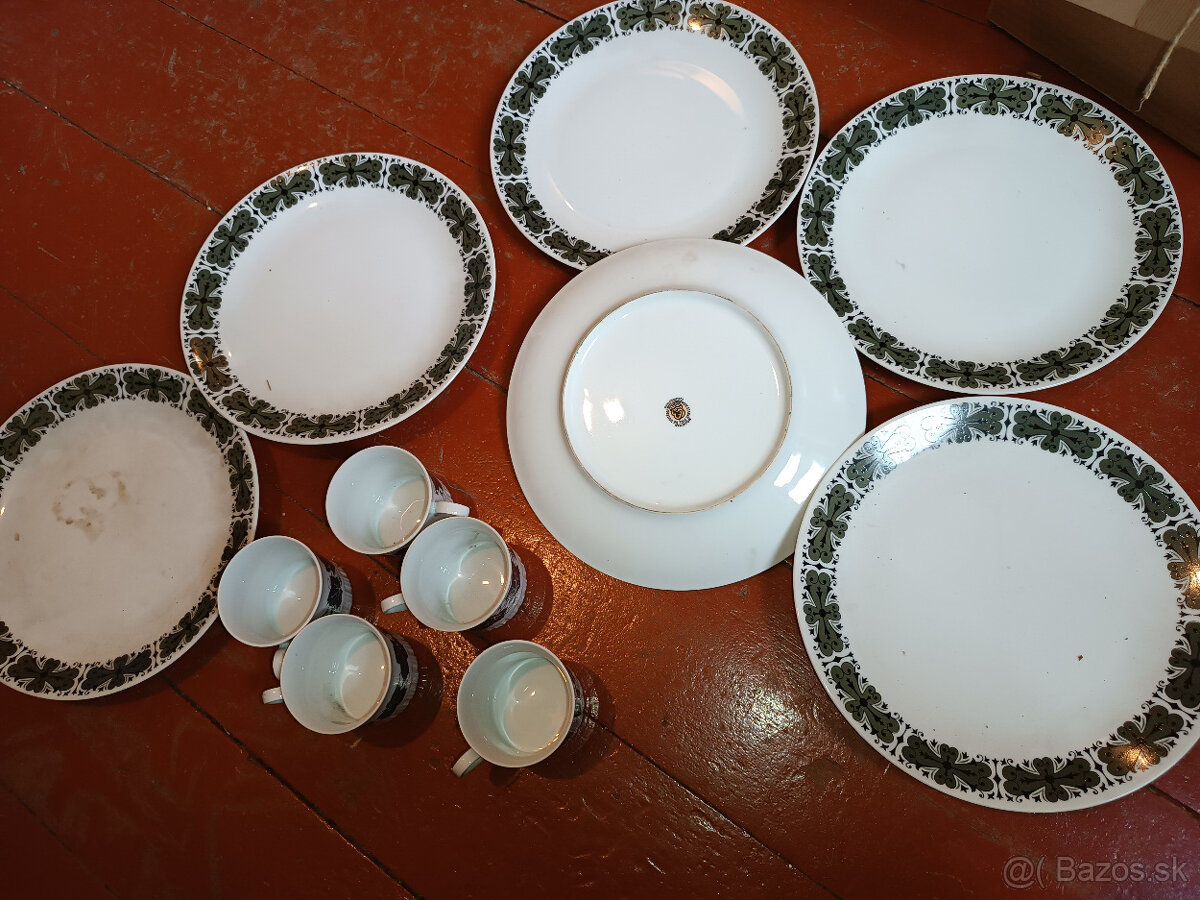 Bohemsky porcelan sada