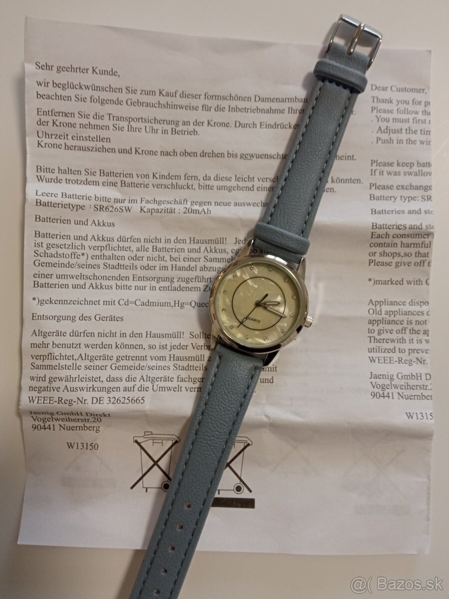 Úplne nové hodinky