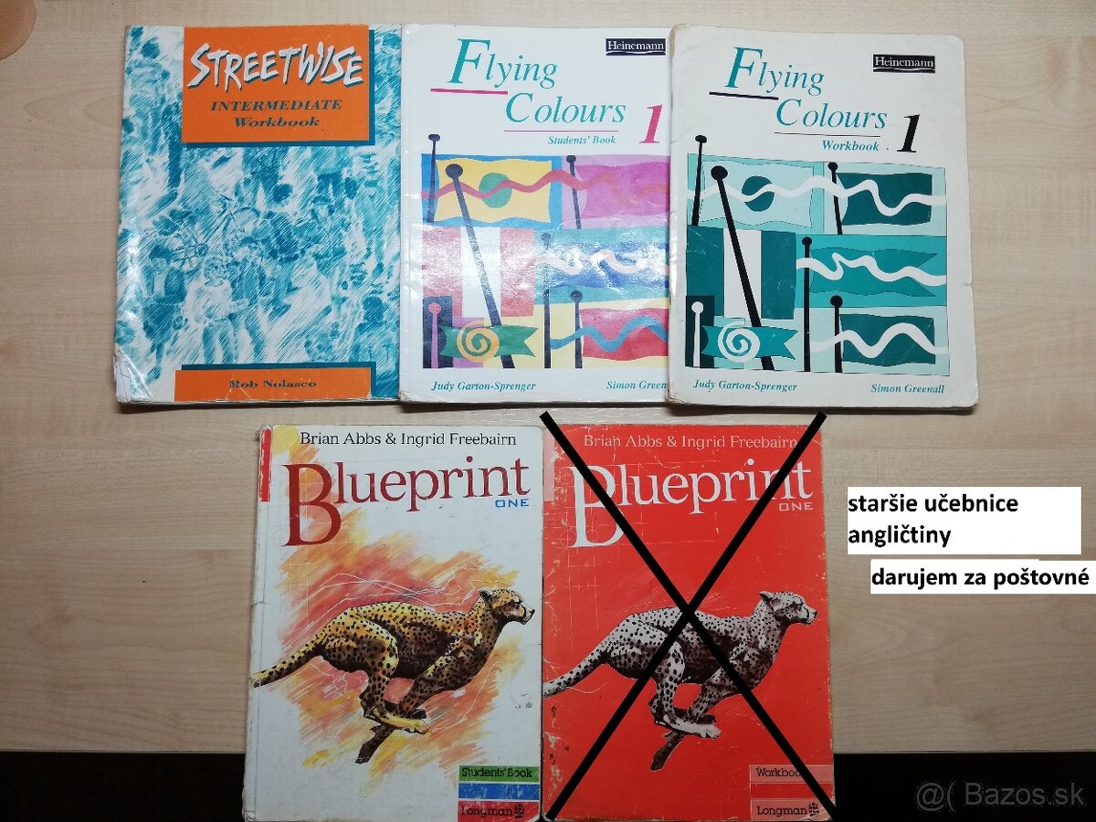 Staršie učebnice angličtiny