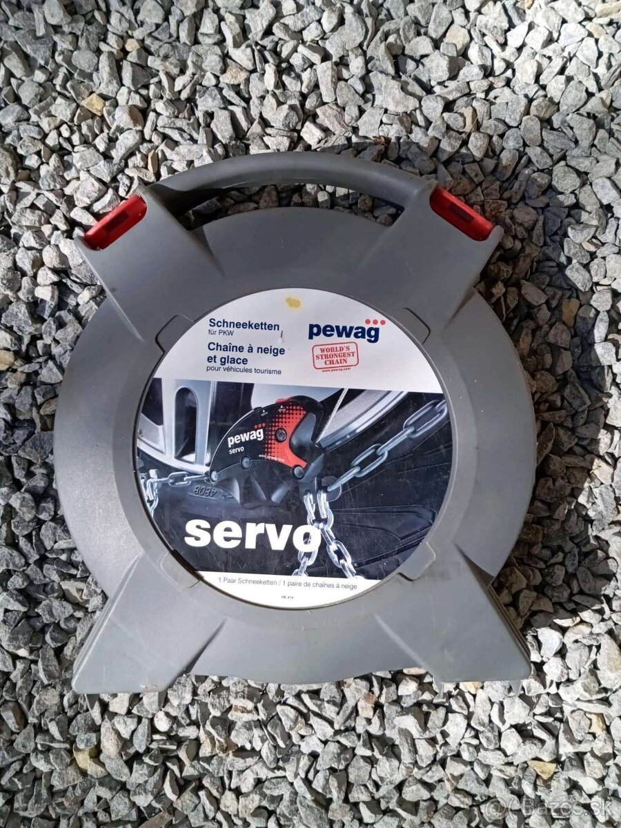Zimné reťaze Pewag servo RS 60 + AUTORADIO AKAI CAU-7380
