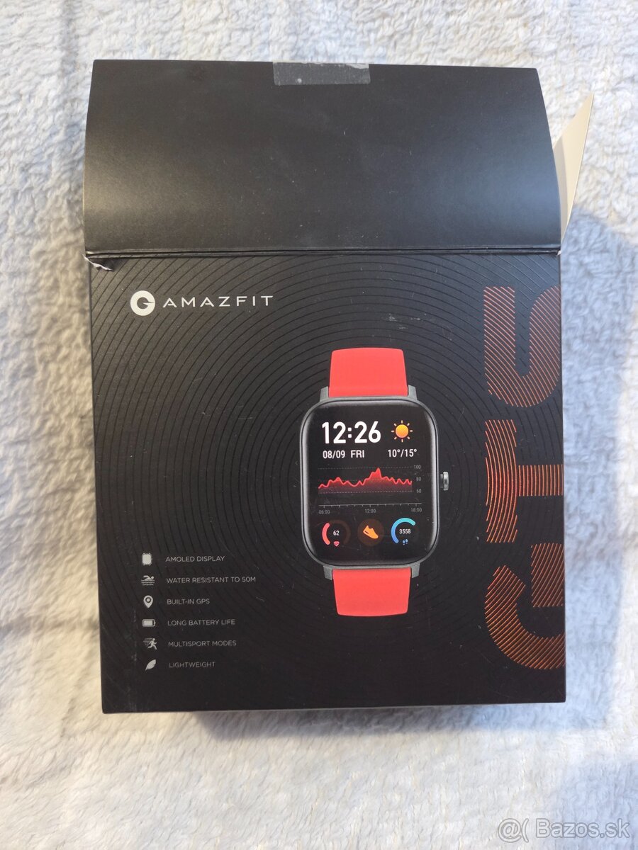 Smart hodinky AMAZFIT GTS Vermillion Orange