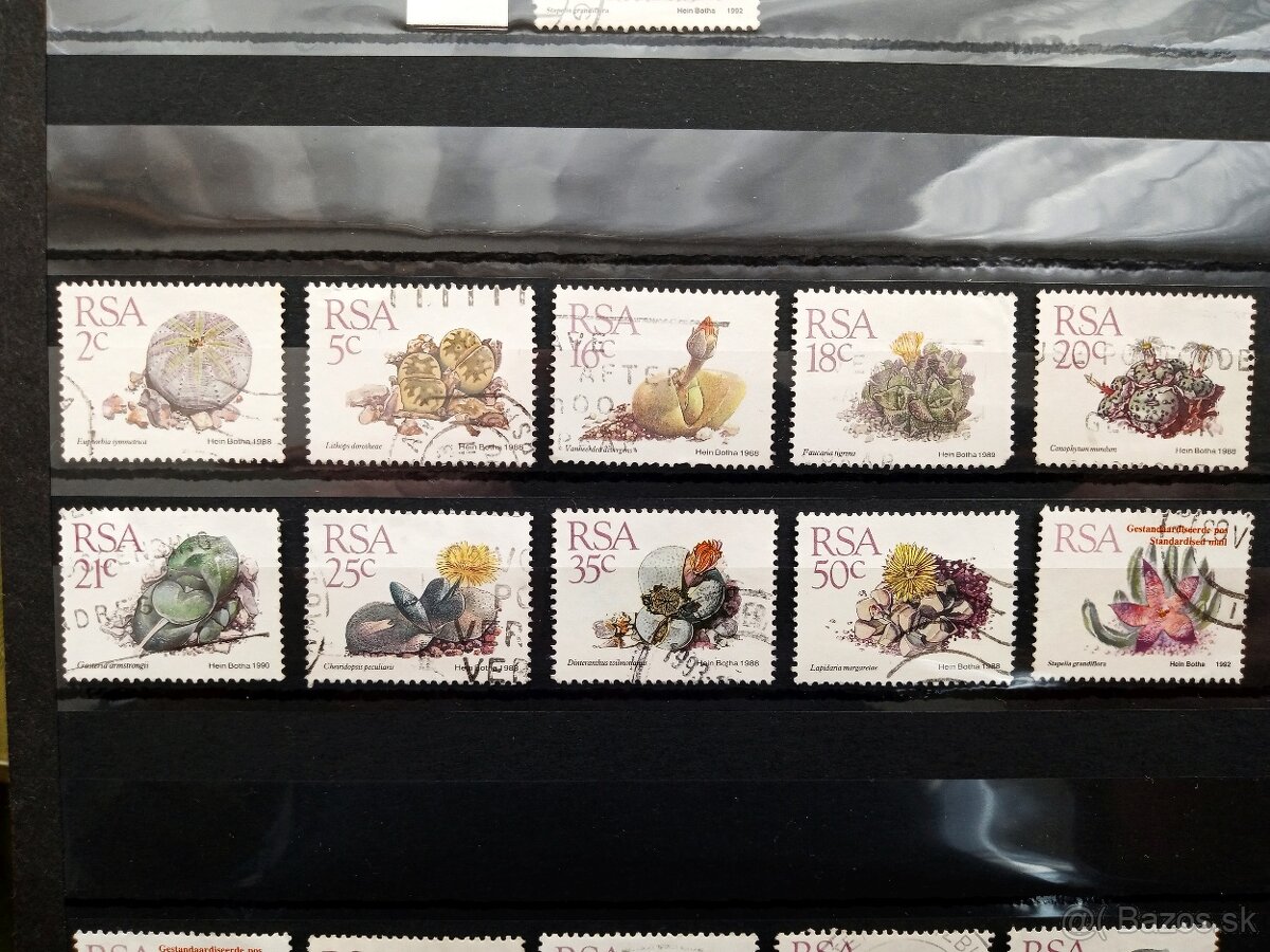 Poštové známky č.581 - AFRICKÉ ŠTÁTY II. - 20 ks sérií