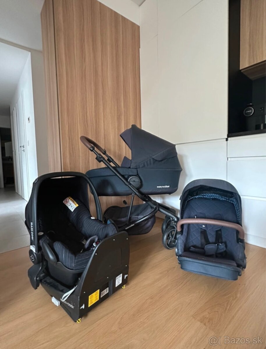 Kočiar easywalker 3komb. s isofixom
