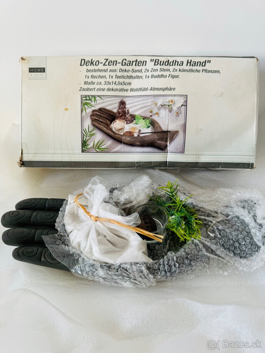 Dekorácia Zen Garden Buddha Hand