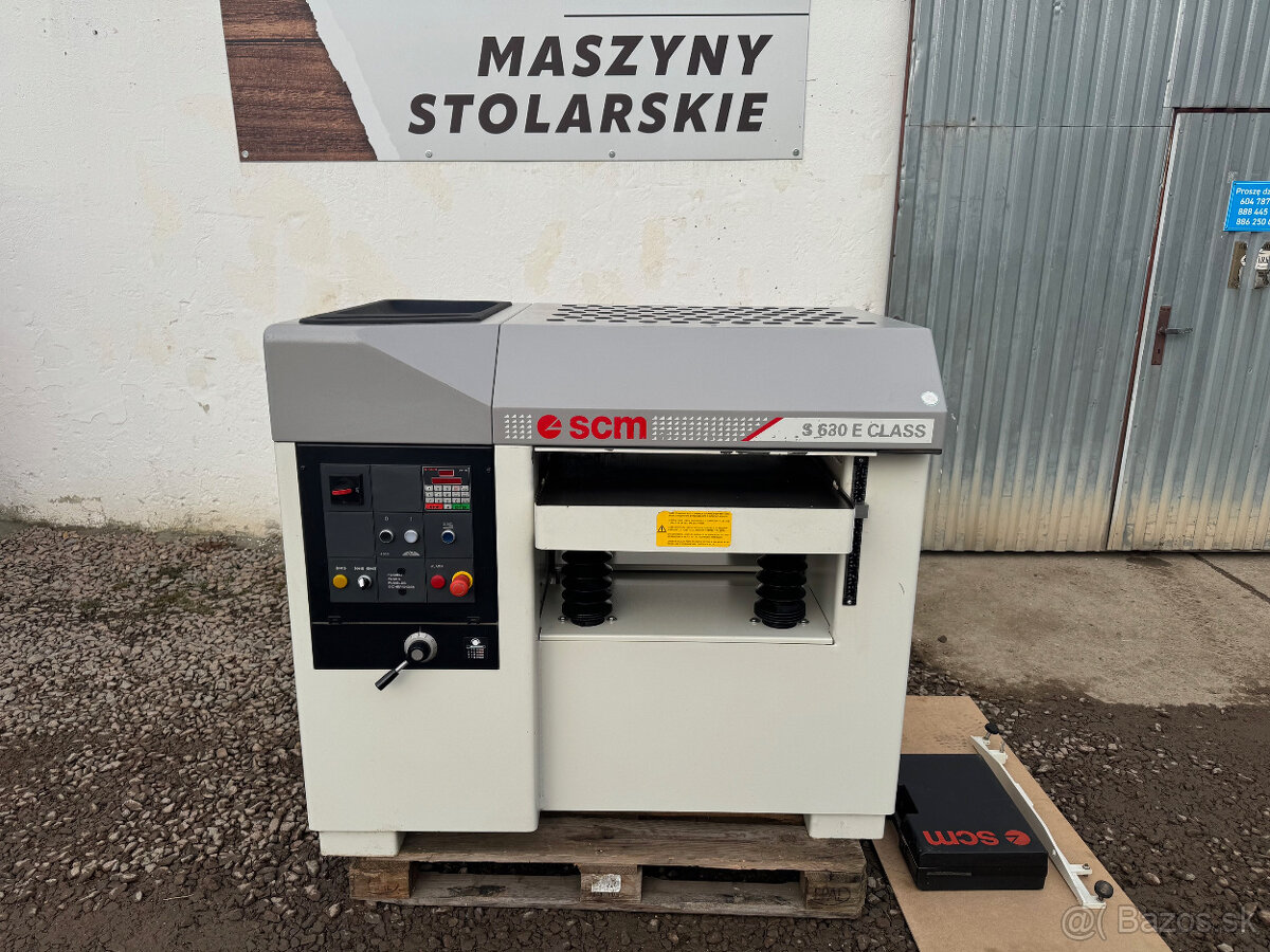 Protahovačka tloušťkovací frézka SCM S 630 E CLASS