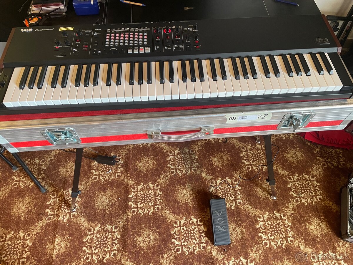 Vox Continental 73 BK + case