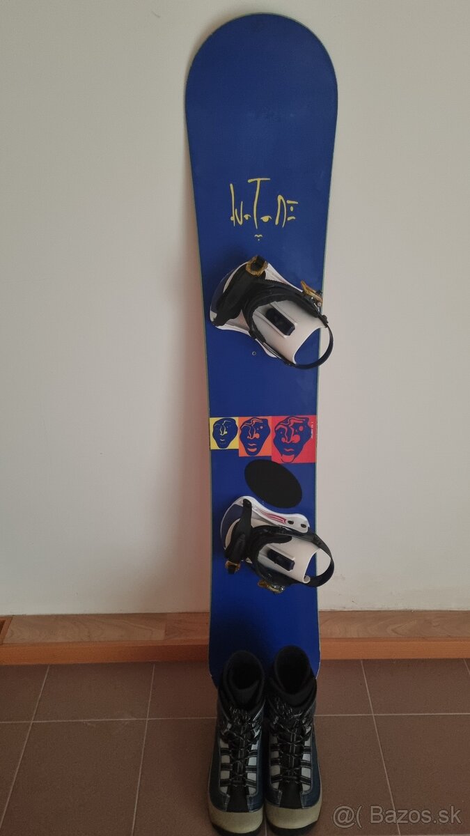 Predám snowboard chlapčenský 160 cm, obuv č.45.