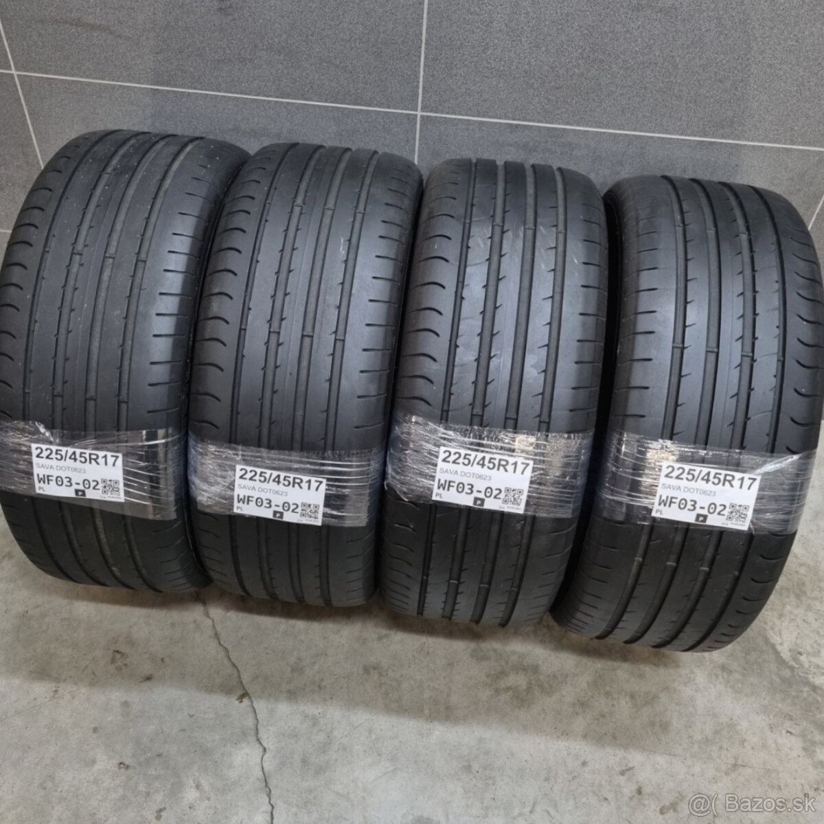 Letné pneumatiky 225/45 R17 SAVA