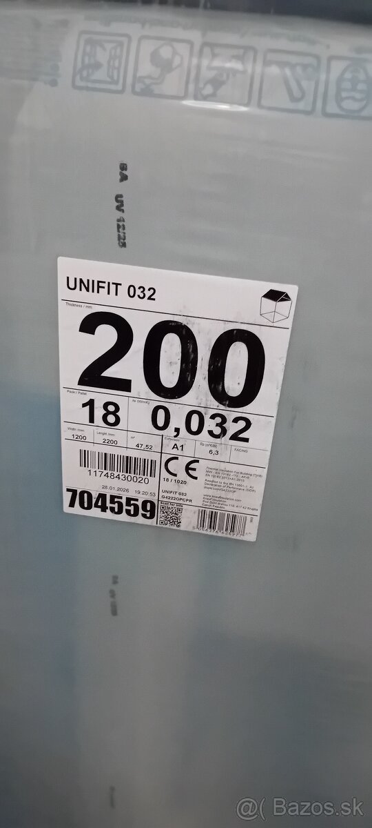 Vata uniflot 032 200mm a 100mm