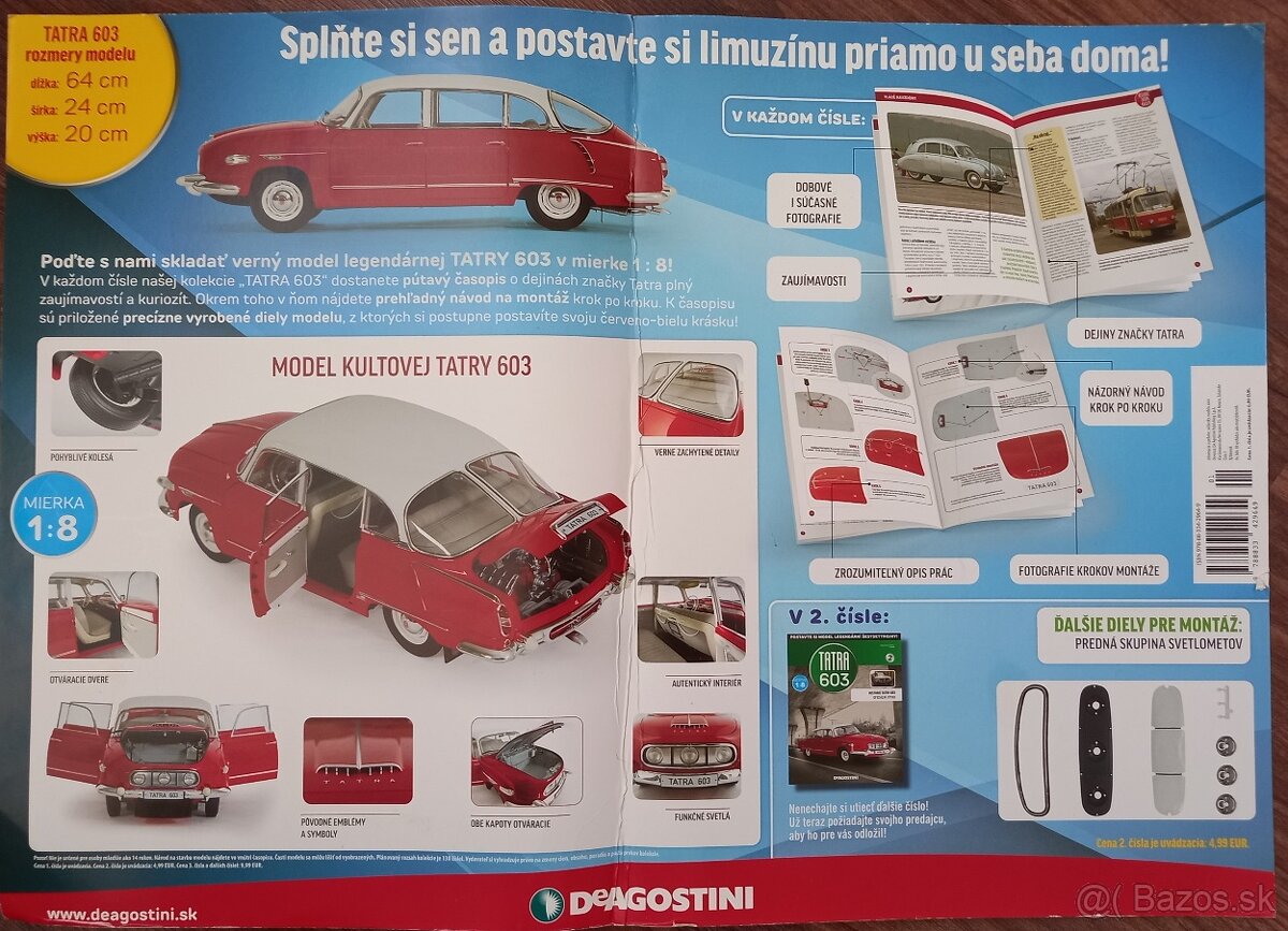 Tatra 603 model DeAgostini