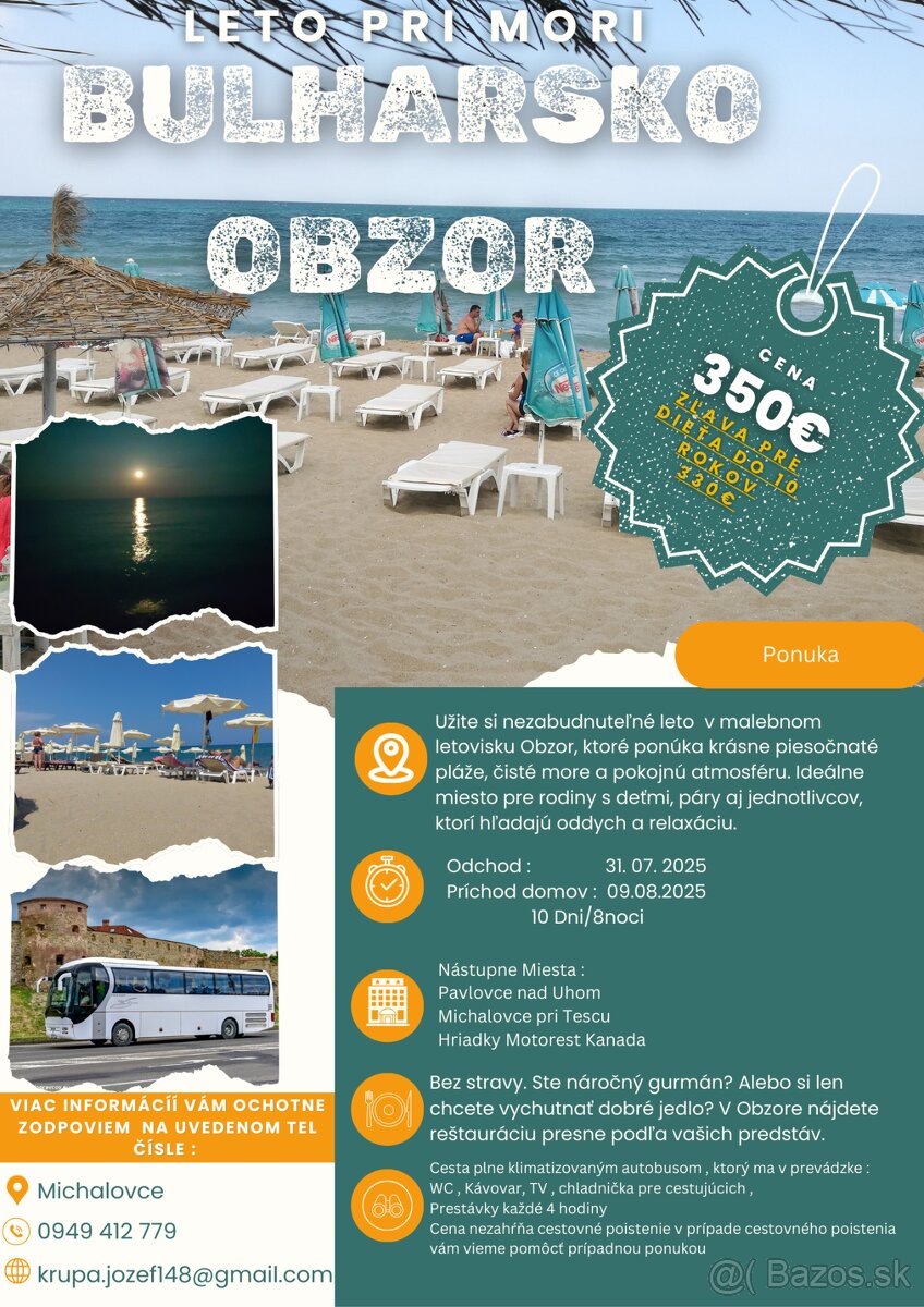 Bulharsko - Obzor