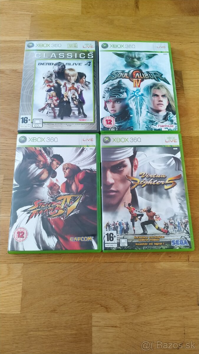 Hry na Xbox 360 - bojovky