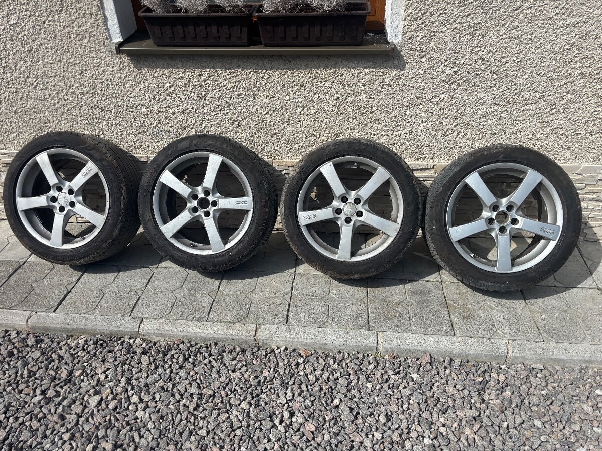 Predám elektrony originál O.Z. 5x100 R17