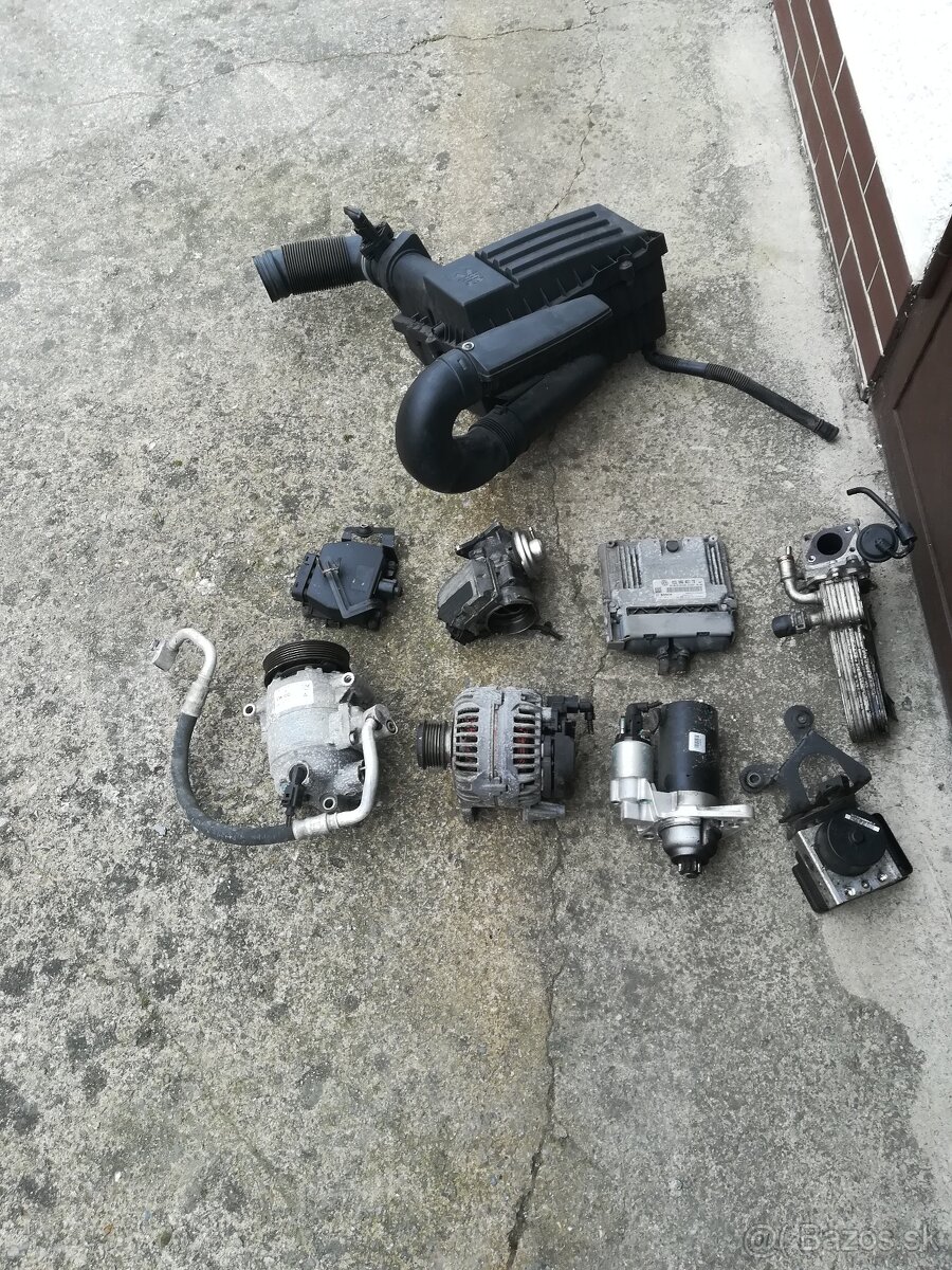 vaha, filter, starter, alternator, 1,9 tdi 77kw octavia II