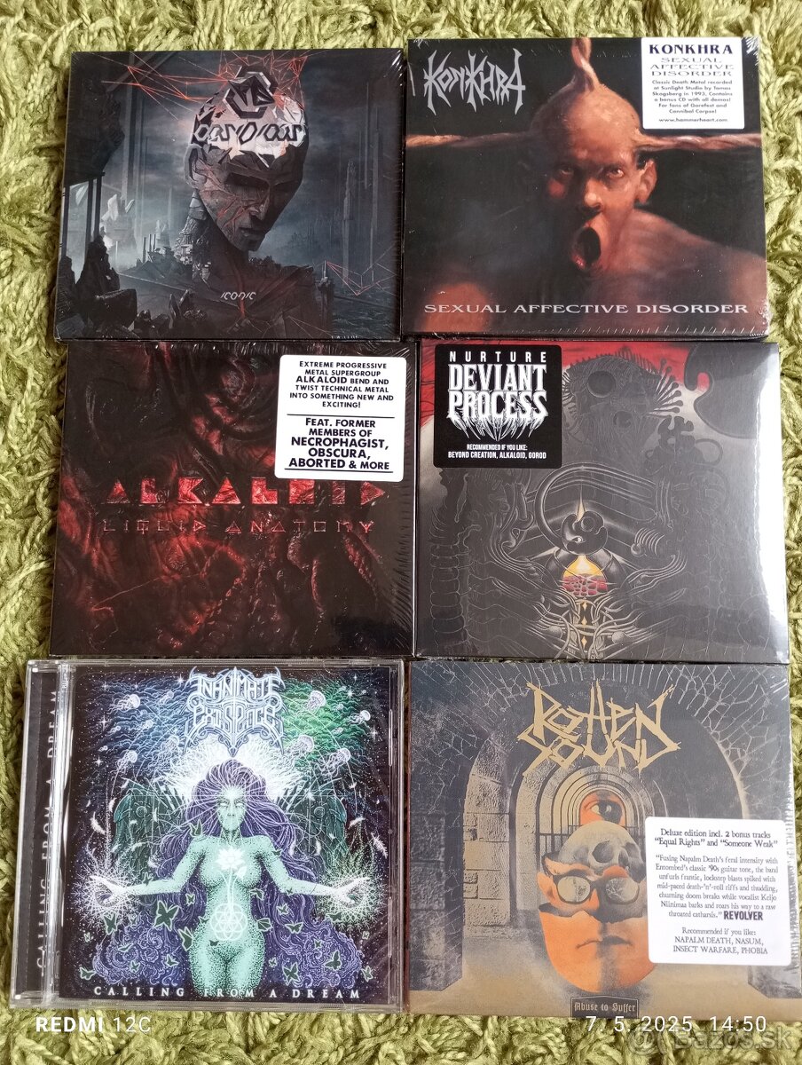 CD metal nové 2 progress death