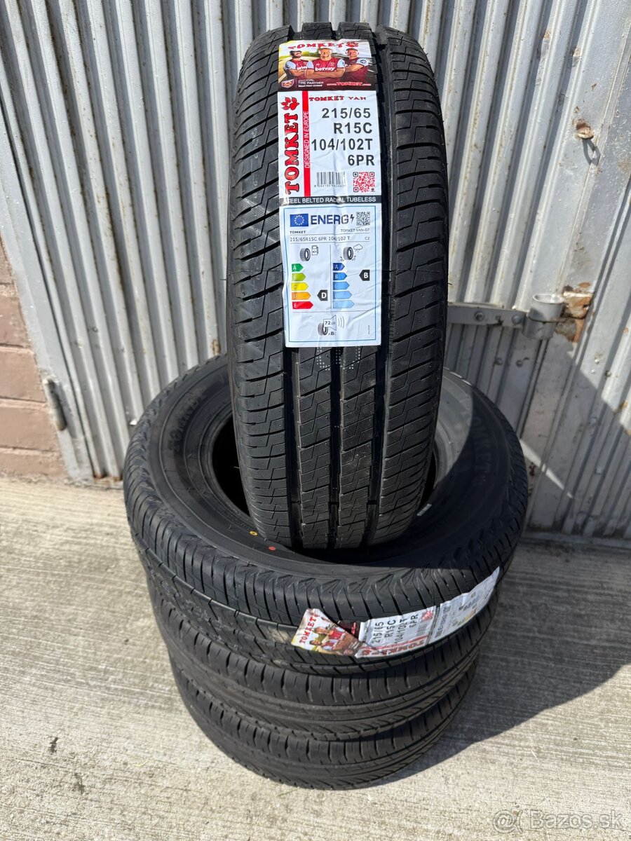 Letne uzitkove pneumatiky 215/65 R15C