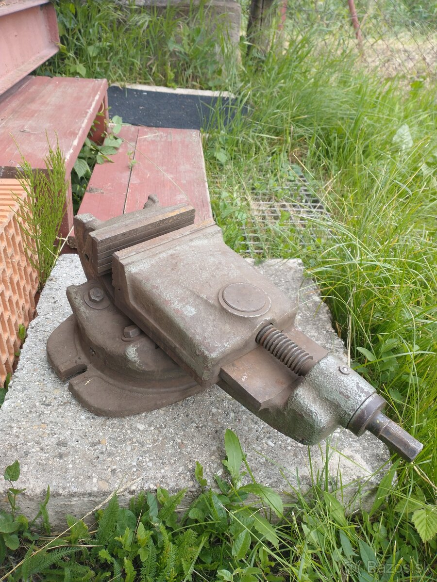 Výklopný-otočný zverák/šírka 160mm