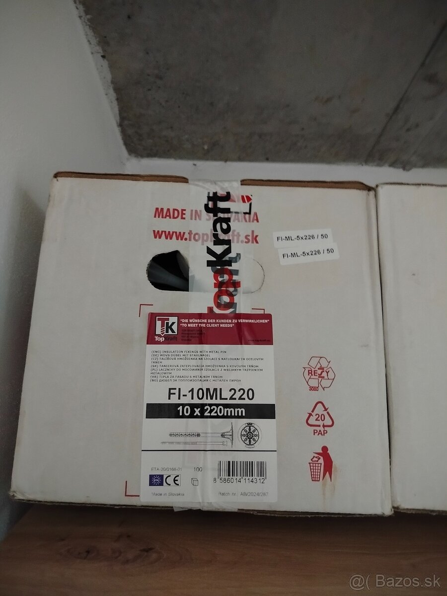 Fasádne kotvy hmozdinky
