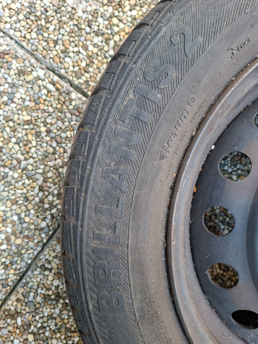 Berlingo letne pneu na diskoch