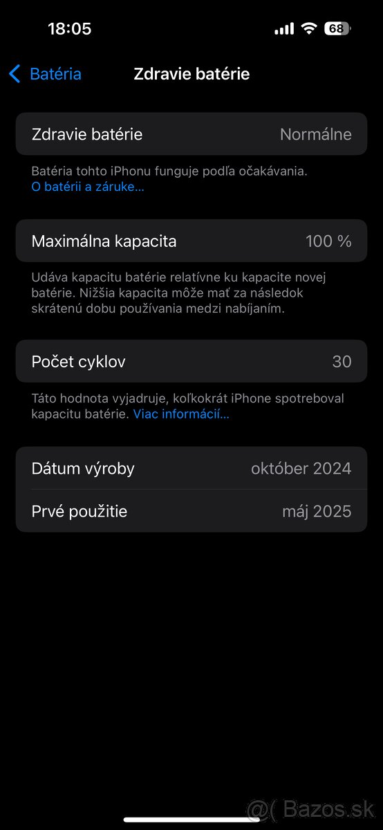 Iphone 16 128 GB vymenim