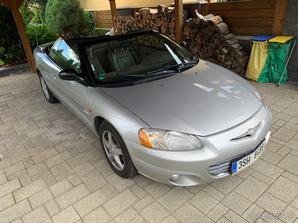 Predám Chrysler Sebring Kabriolet 2,7 V6 Benzín