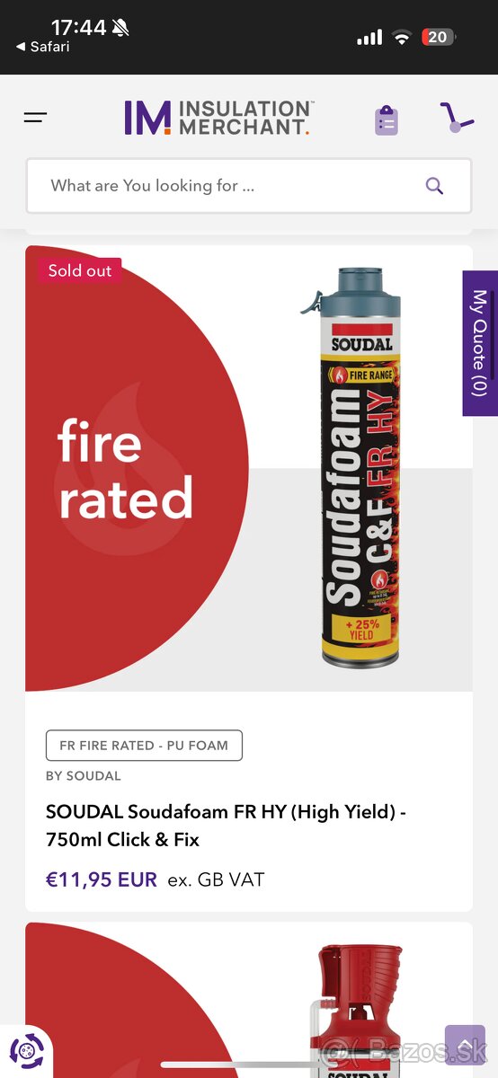 Soudal pur pena protipoziarna