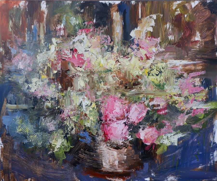 Obraz Igor Navrotskyi-Zátišie 60x50cm
