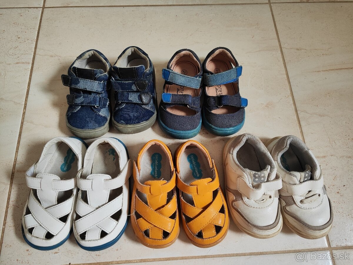 Detské barefoot topánky