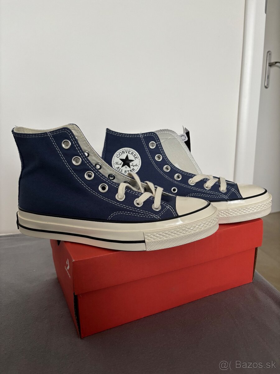 Modré Converse Chuck 70 Hi